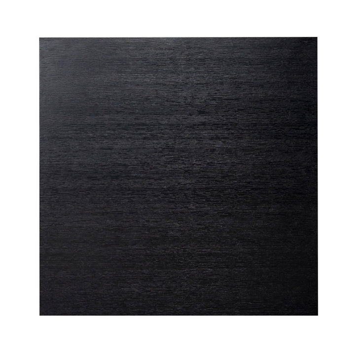 Oakura black coffee table 90x90