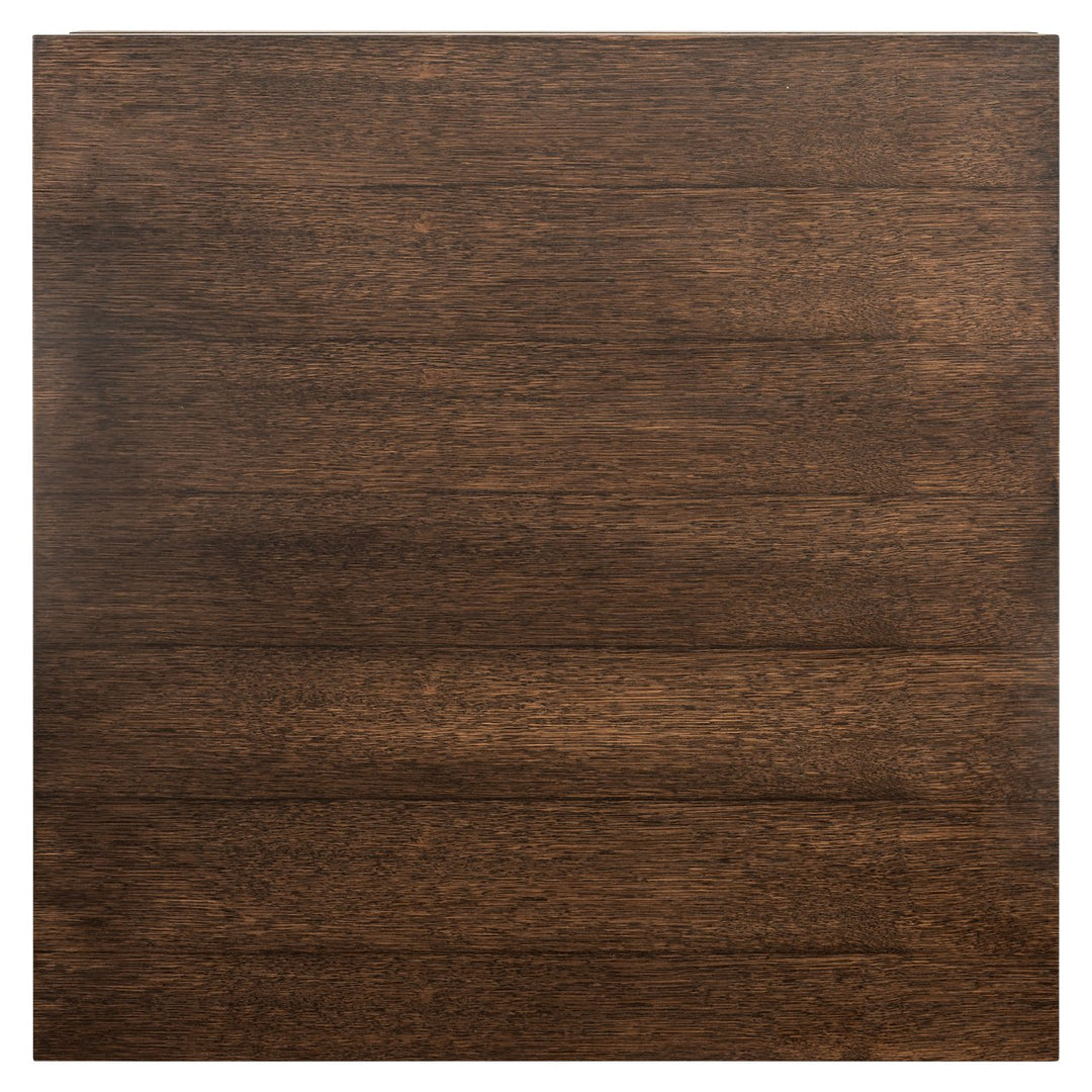 Oakura brown coffee table 90x90