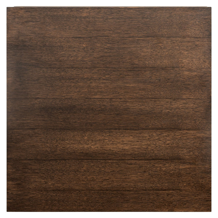 Oakura brown coffee table 90x90