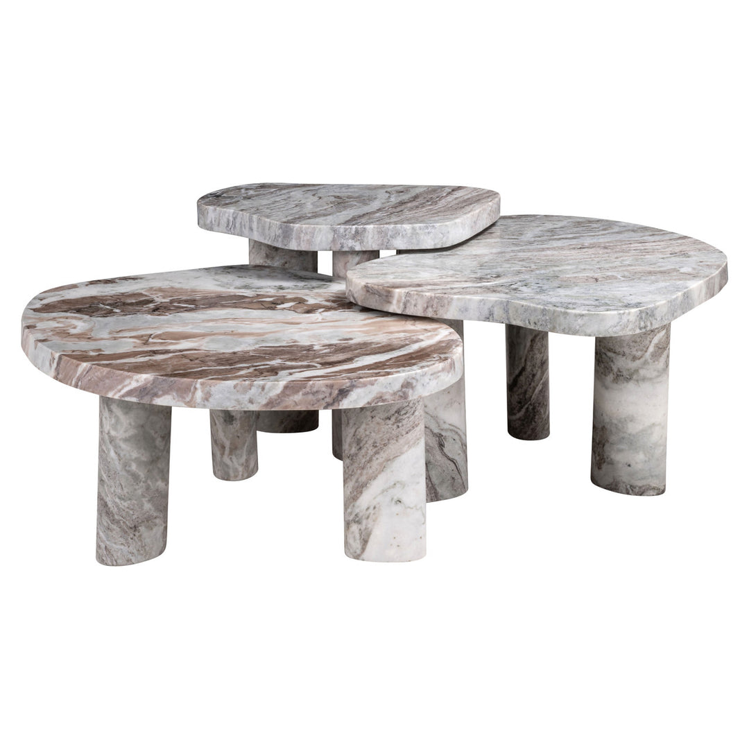 Richmond Salontafel Camino Blush Beige (set van 3)
