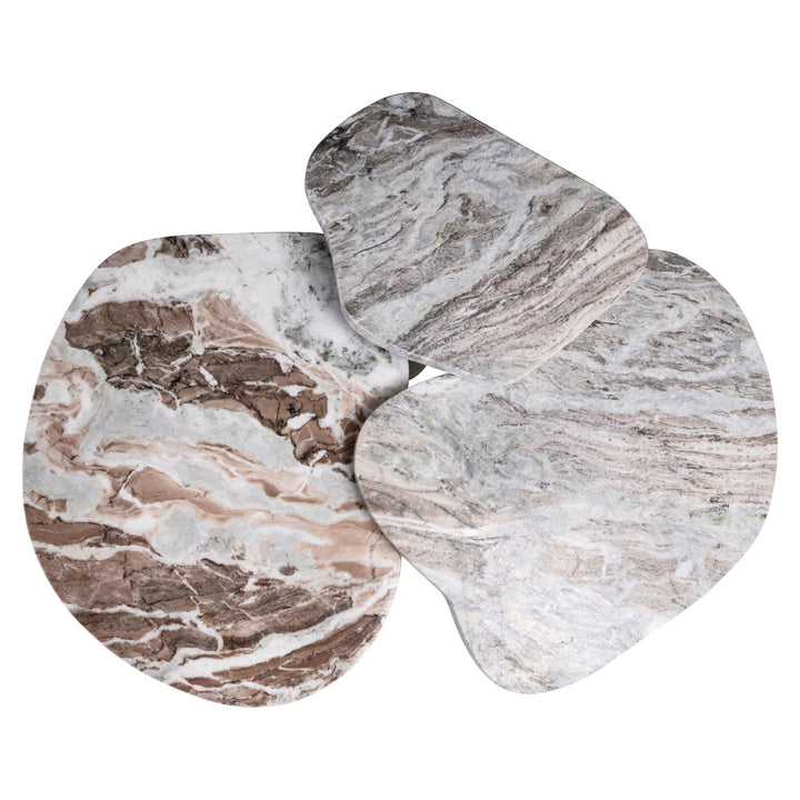 Richmond Salontafel Camino Blush Beige (set van 3)