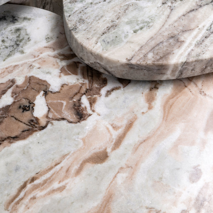 Richmond Salontafel Camino Blush Beige (set van 3)