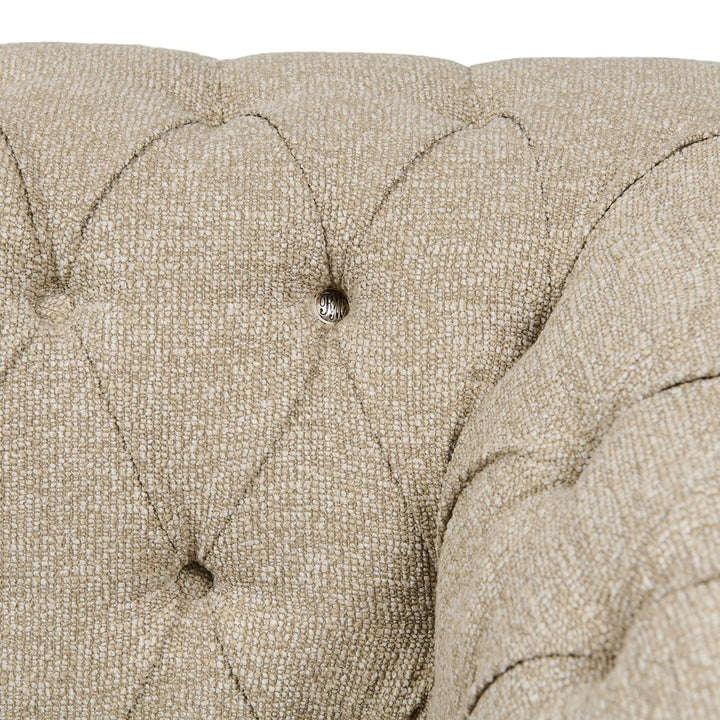 Crescent Sofa; Mountain Weave Dune Sand