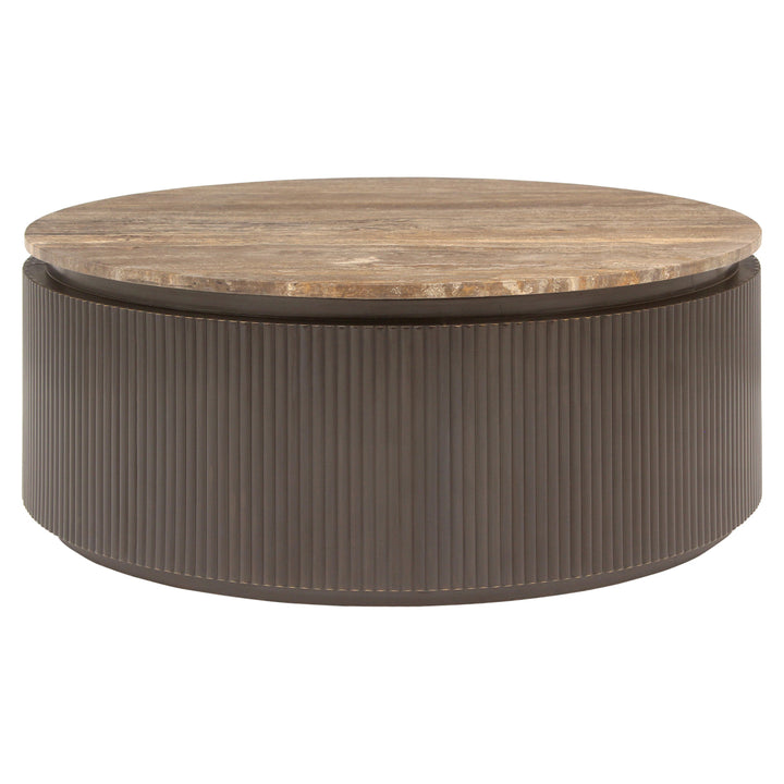 Richmond Salontafel Russo AshBrown 90Ø