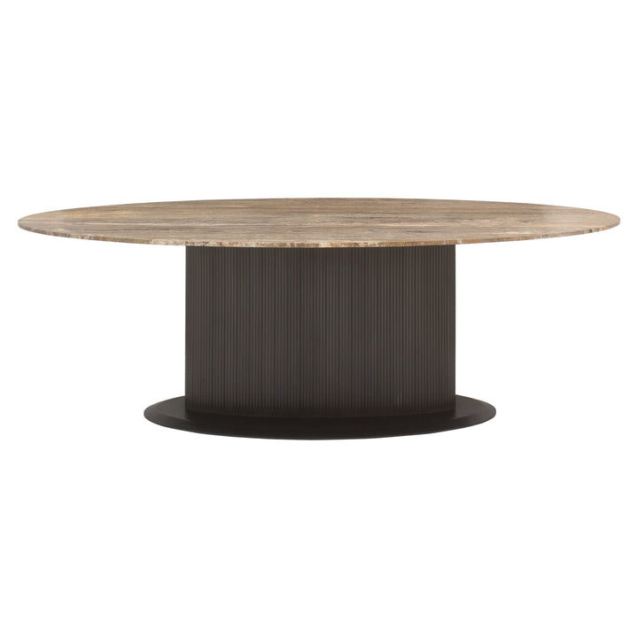 Richmond Eettafel Russo Travertine Bruin Ovaal 235cm