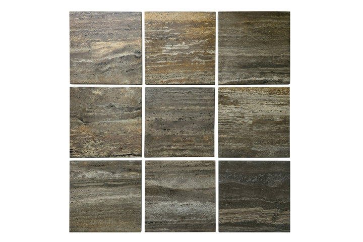 Richmond Eettafel Russo Travertine Bruin Ovaal 235cm