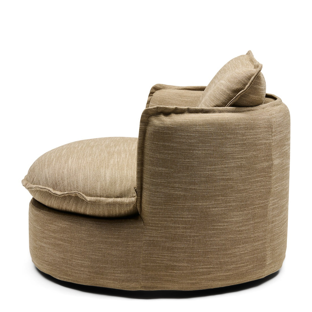 Rivièra Maison Alcudia Lounge Armchair Classic Linen Brown Taupe