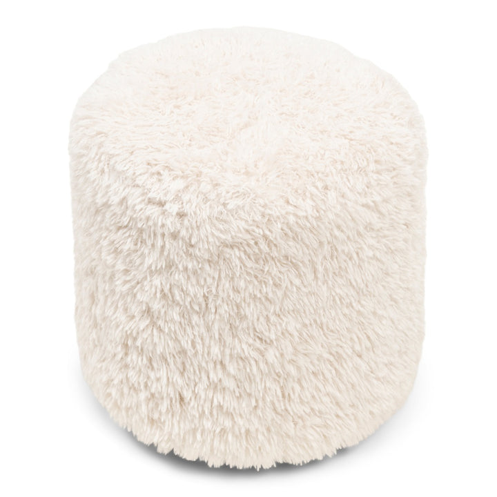 Bowery Footstool White Lion