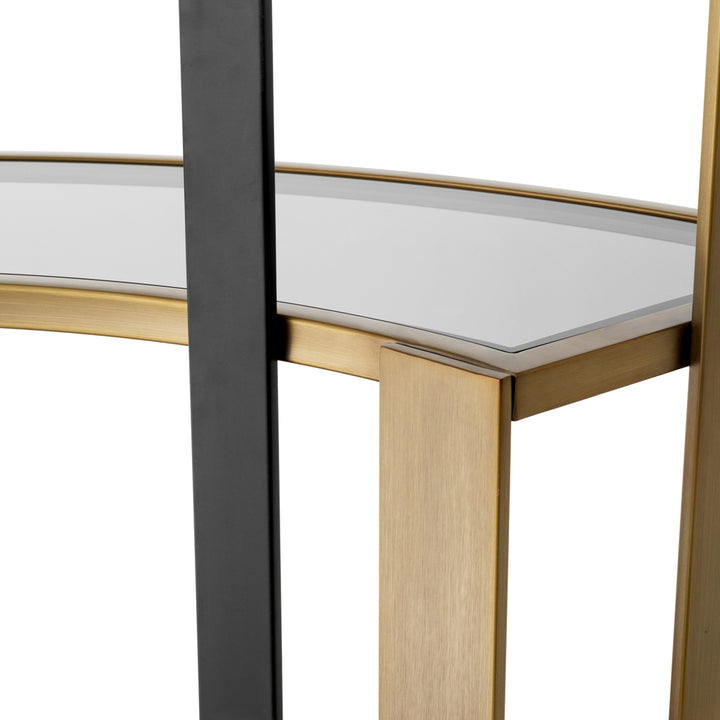 Eichholtz Cabinet Clio Corner - Brushed brass finish