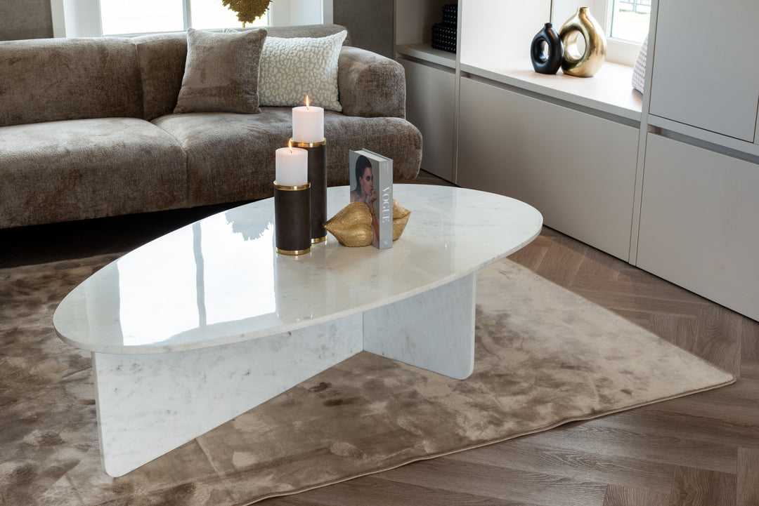 Brandon white coffee table