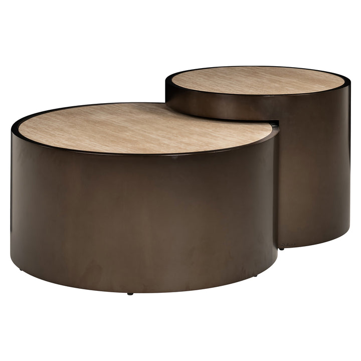 Richmond Salontafel Ronson Beige (set van 2)