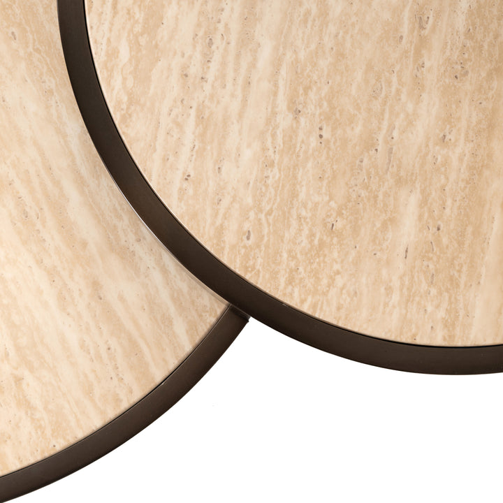 Richmond Salontafel Ronson Beige (set van 2)