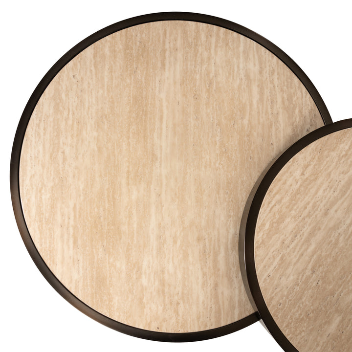 Richmond Salontafel Ronson Beige (set van 2)