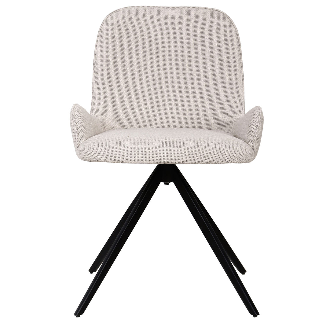 Leander cream dining chair