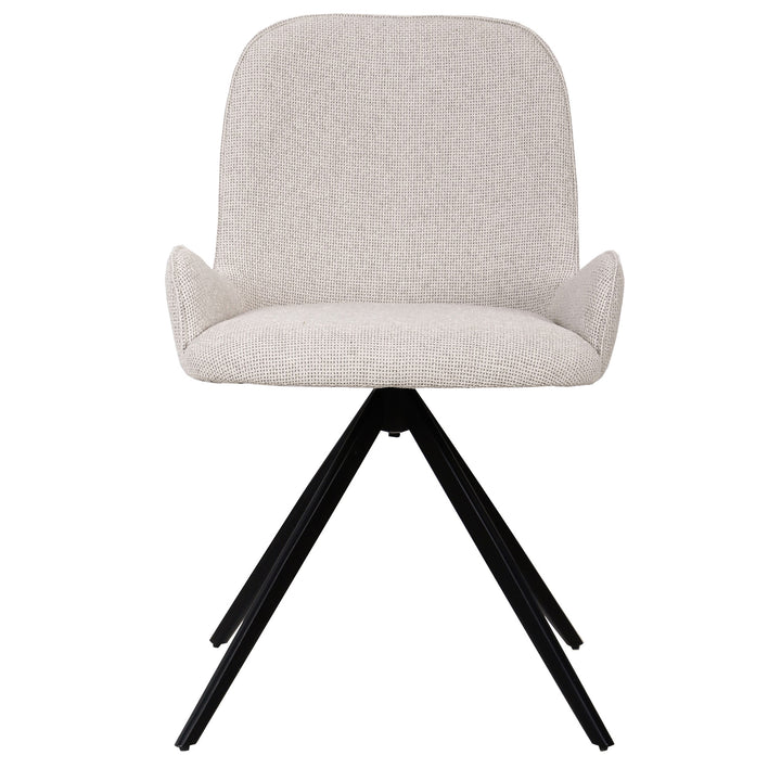 Leander cream dining chair