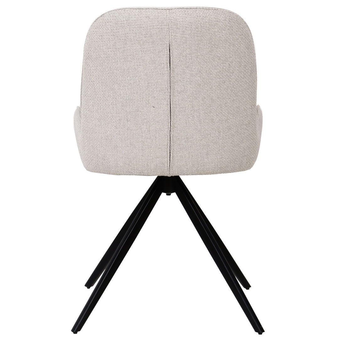Leander cream dining chair