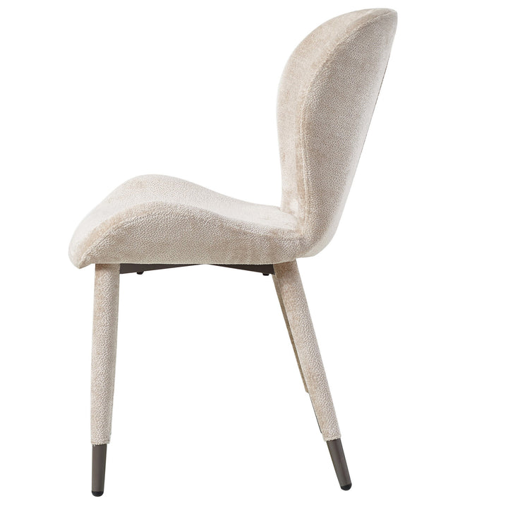 PTMD Thor Dining Chair S/2 Aphrodite Beige