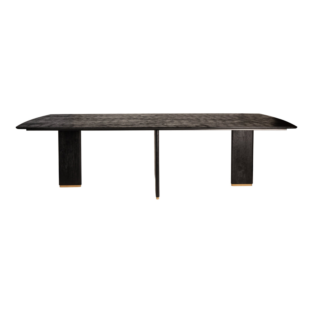 PTMD Liber Eettafel Zwart Mangohout 240cm
