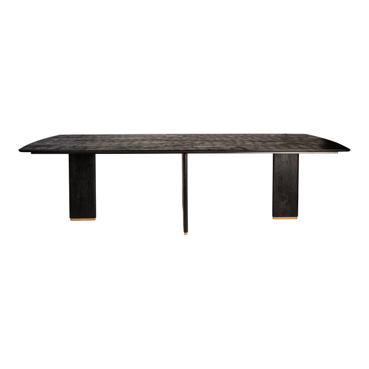 PTMD Liber Eettafel Zwart Mangohout 240cm
