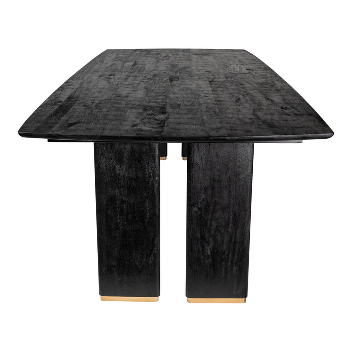 PTMD Liber Eettafel Zwart Mangohout 280cm