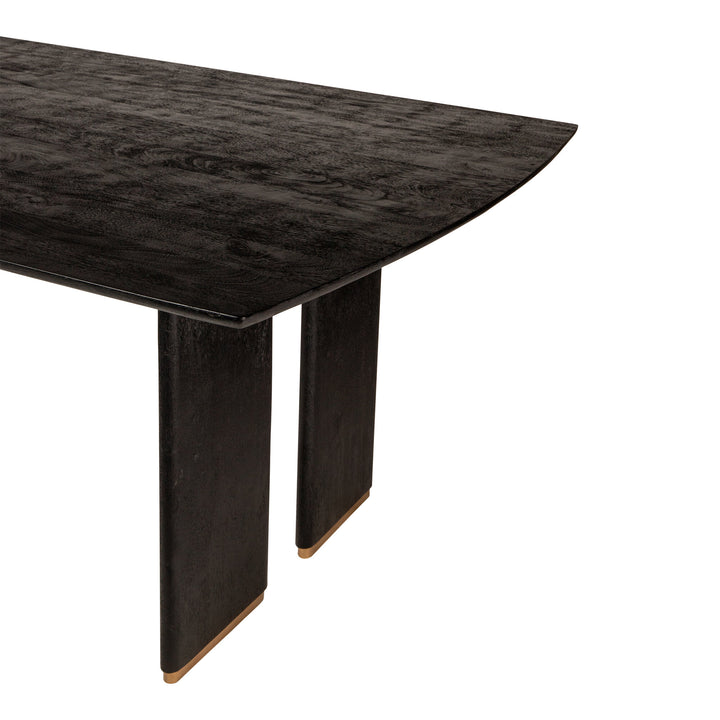 PTMD Liber Eettafel Zwart Mangohout 280cm