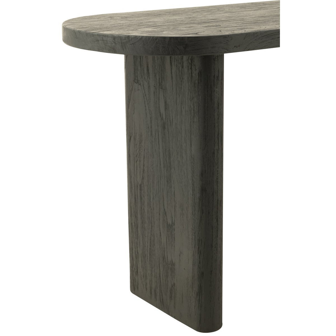 J-Line Console Table Teak Wood Black