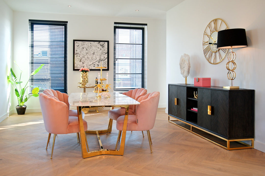 Dressoir Blackbone Gold black rustic