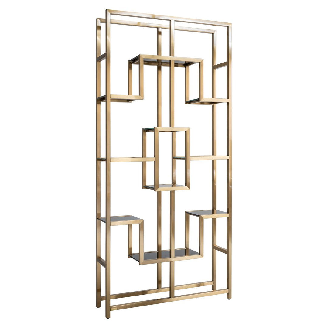 Wall cabinet Magnus brushed gold