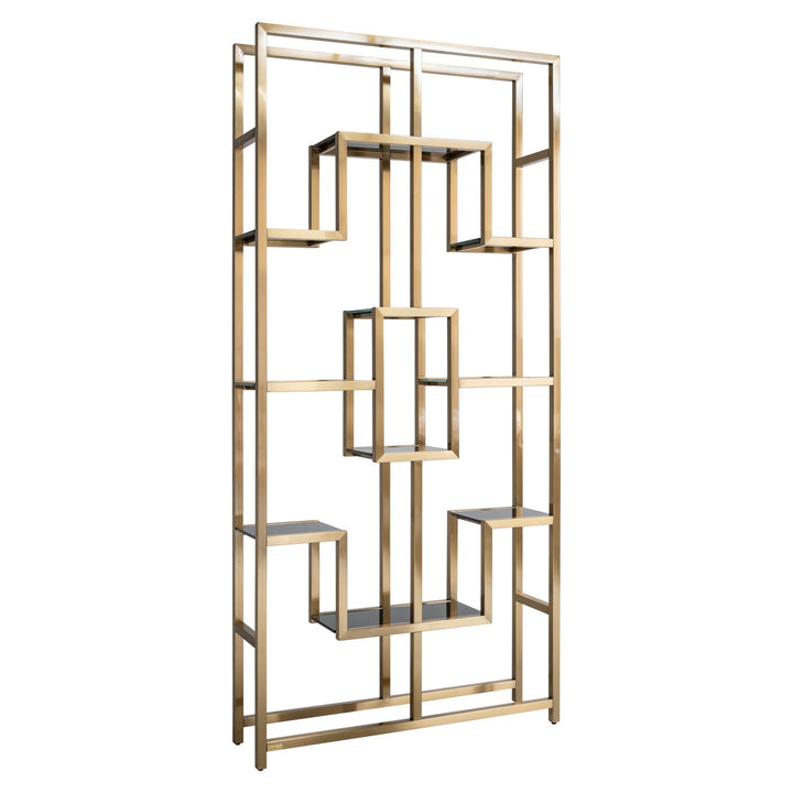 Wall cabinet Magnus brushed gold