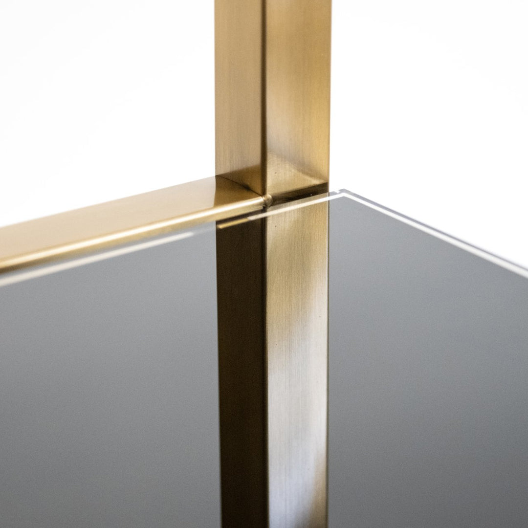 Wall cabinet Magnus brushed gold