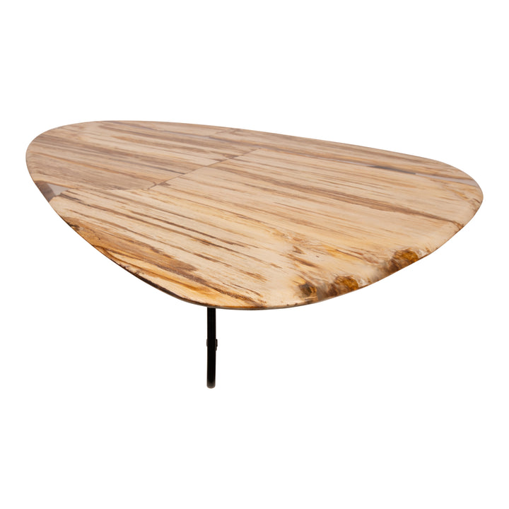 Deeba Coffee Table Petrified Wood 130