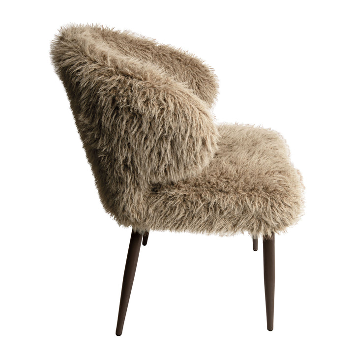 PTMD Ares Eetkamerstoel S/2 Hair Bruin