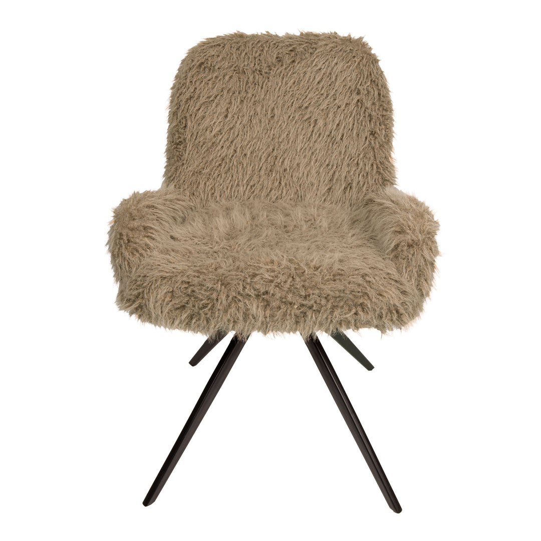 Leander dining chair hairbrown