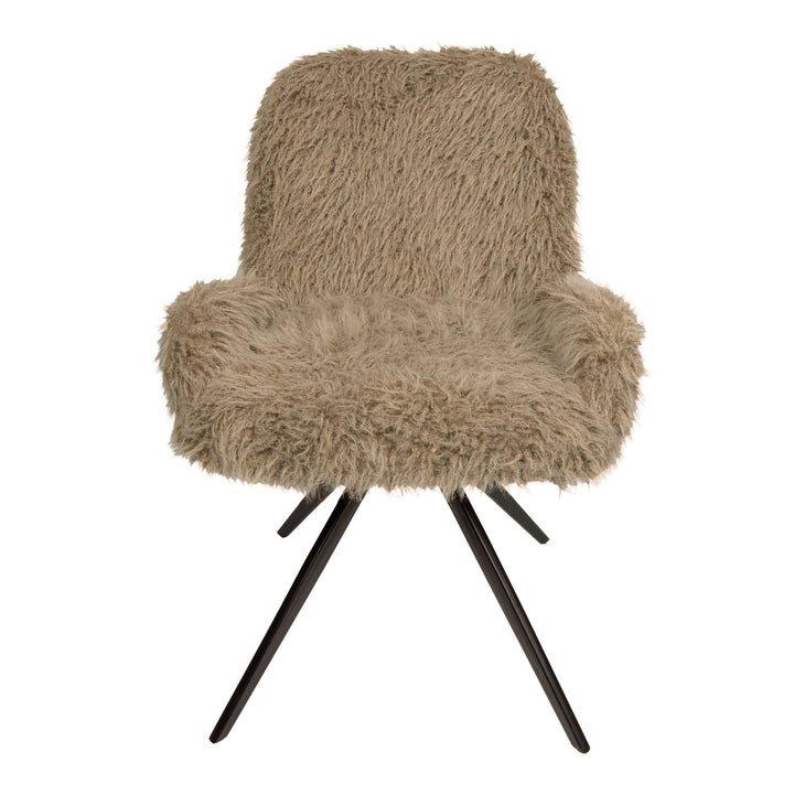 Leander dining chair hairbrown