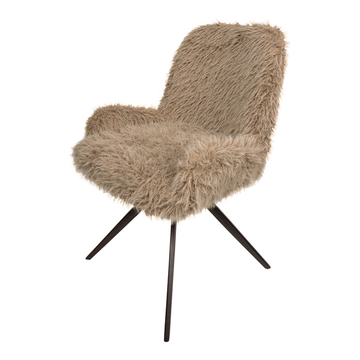 Leander dining chair hairbrown