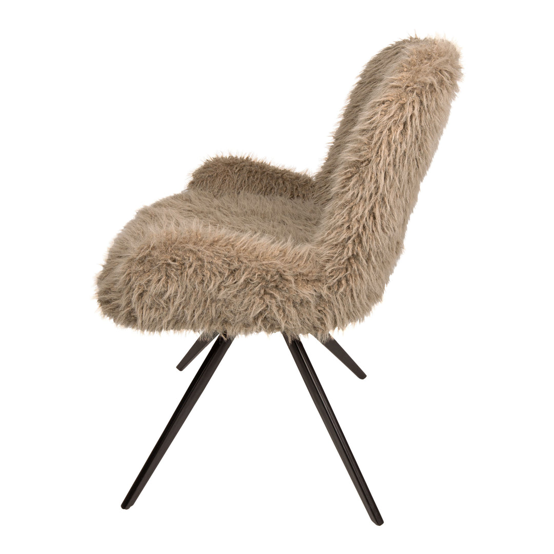 Leander dining chair hairbrown