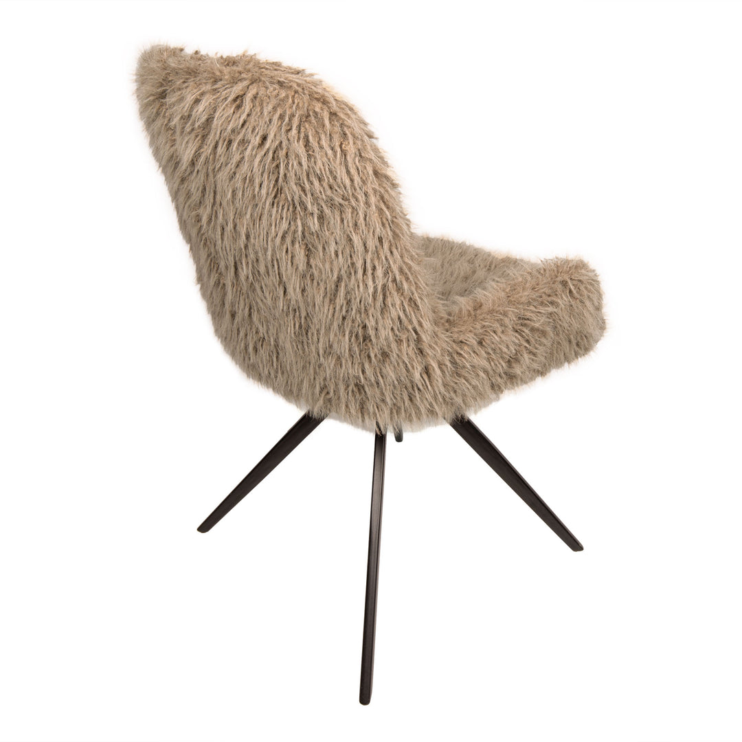 Leander dining chair hairbrown