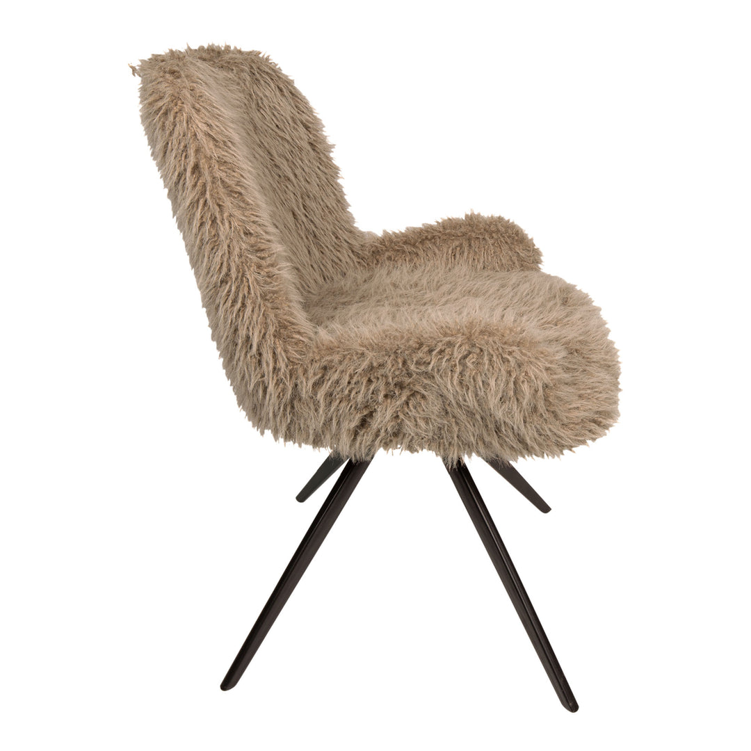 Leander dining chair hairbrown