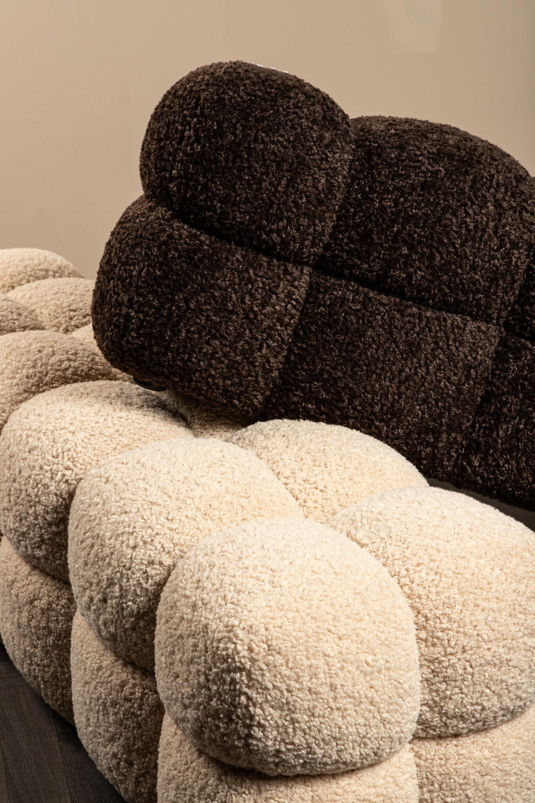 Teddy sofa coffee brown