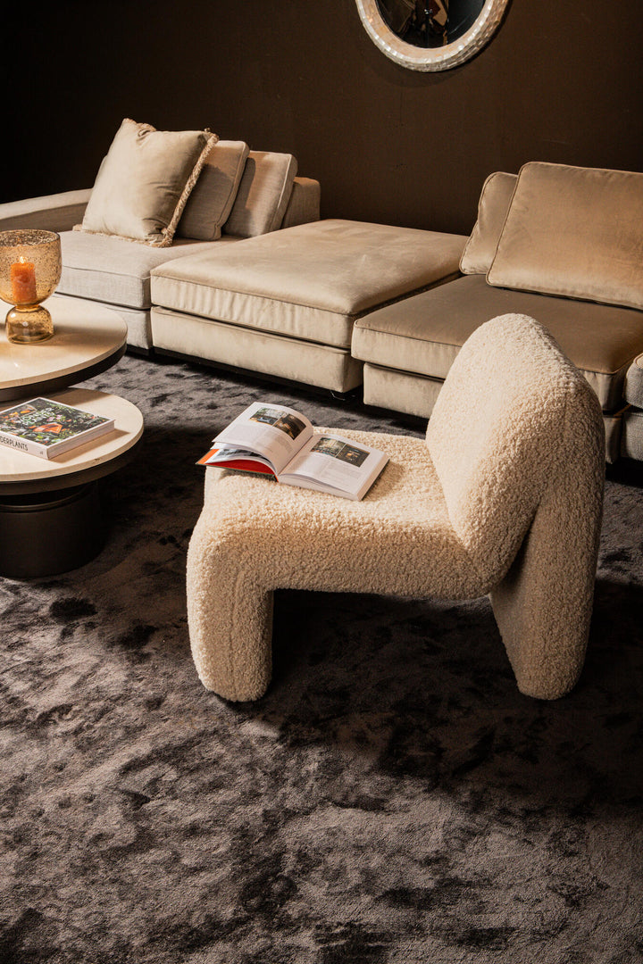 Oslo armchair teddy beige