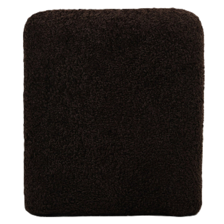 Oslo teddy armchair coffee brown
