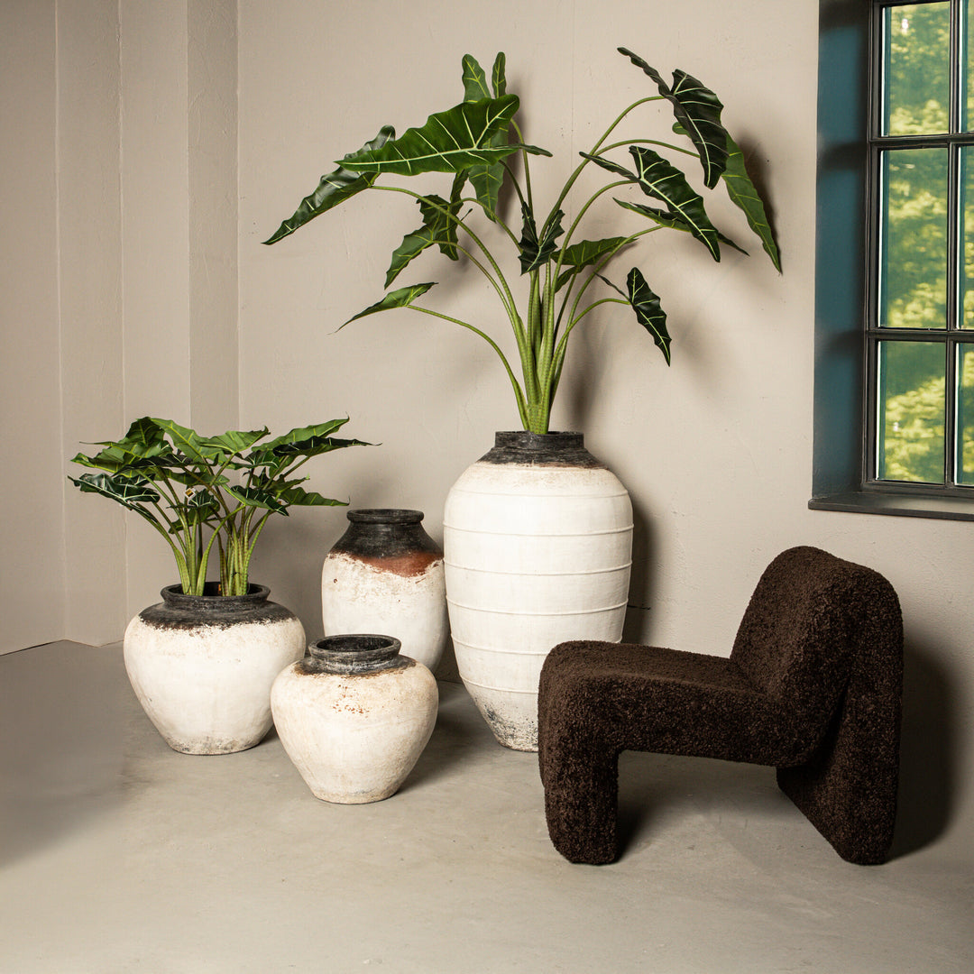 Oslo teddy armchair coffee brown