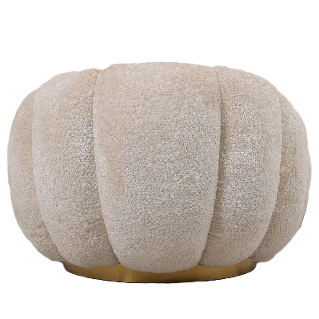 Daisy Armchair Cream Euphoria 2 Gold Base