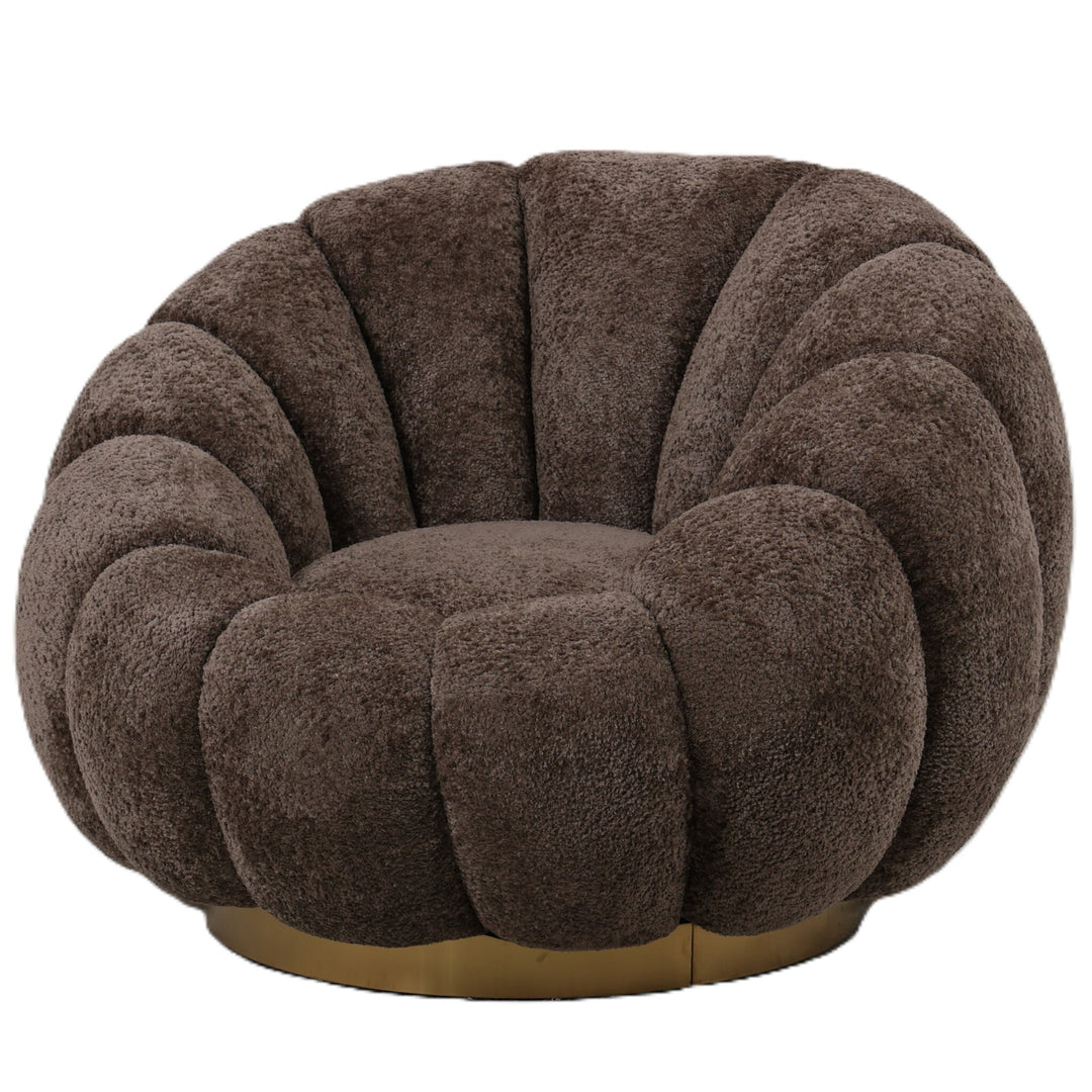 Daisy Armchair Antelope Euphoria 6 Gold Base