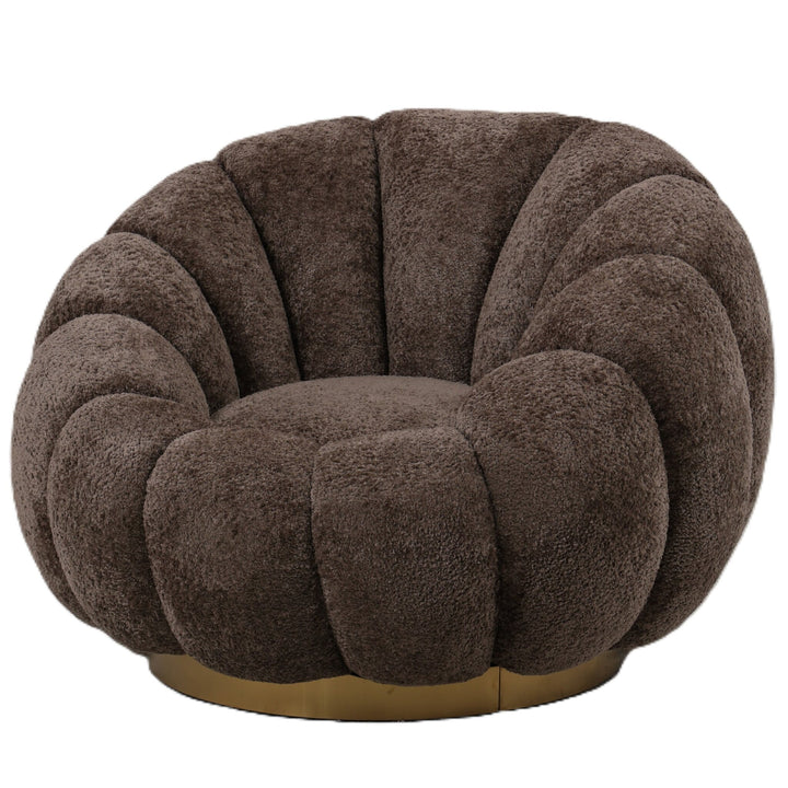 Daisy Armchair Antelope Euphoria 6 Gold Base