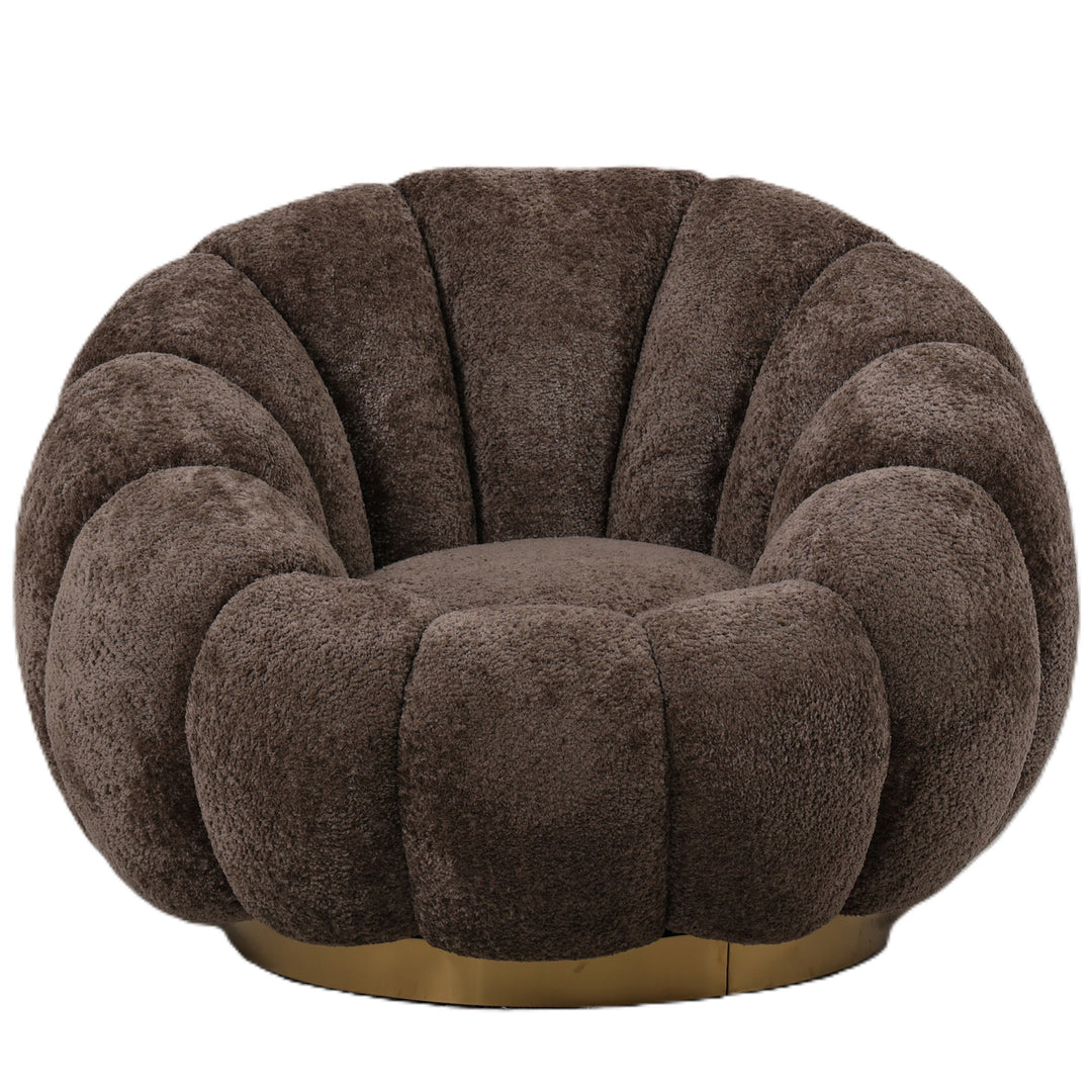 Daisy Armchair Antelope Euphoria 6 Gold Base