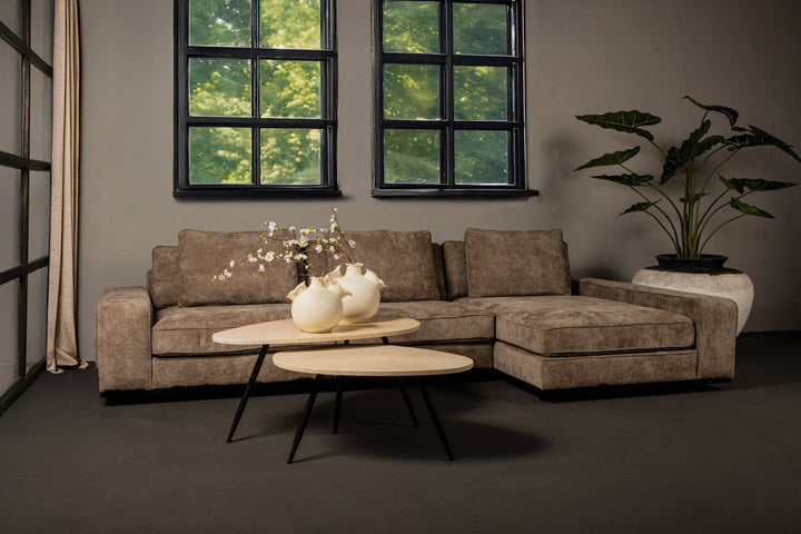 PTMD Veria Salontafel S/2 Beige Marmer
