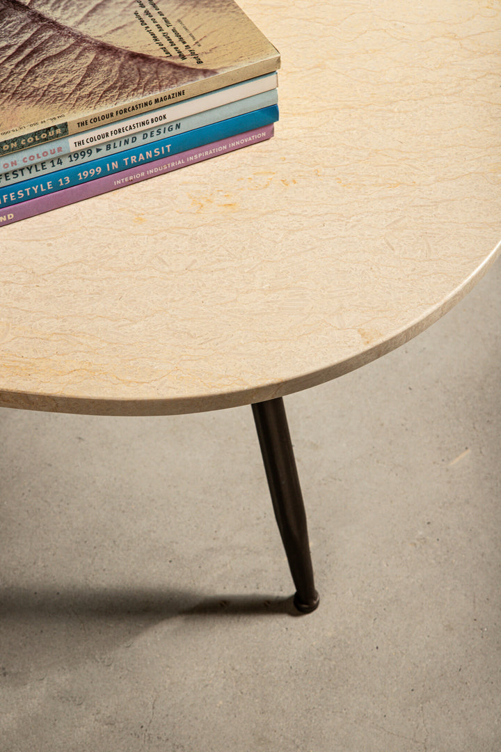 PTMD Veria Salontafel S/2 Beige Marmer