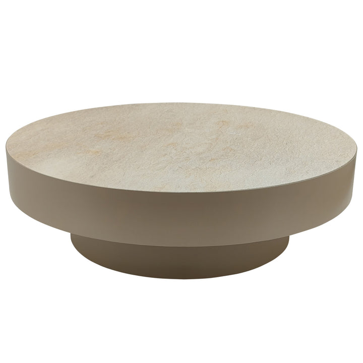 PTMD Corfu Salontafel Beige Marmer