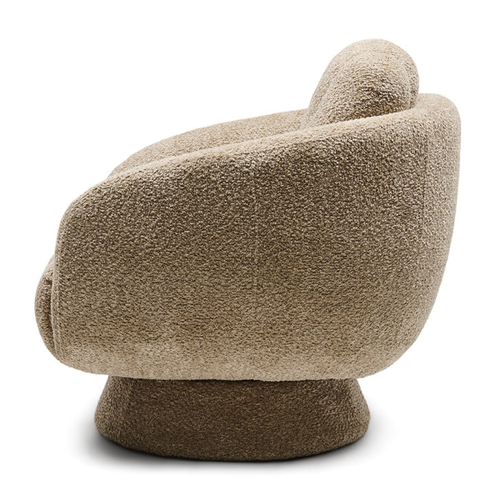 Rivièra Maison Scotia Swivel Armchair Vintage Velvet Sterling Silver